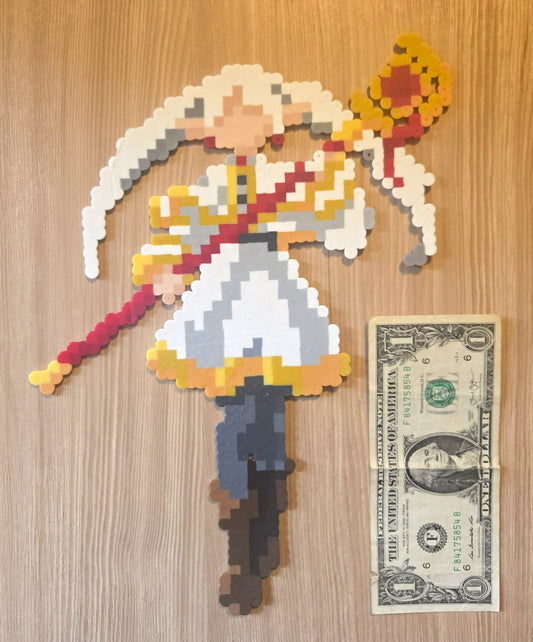 Frieren Perler Sprite