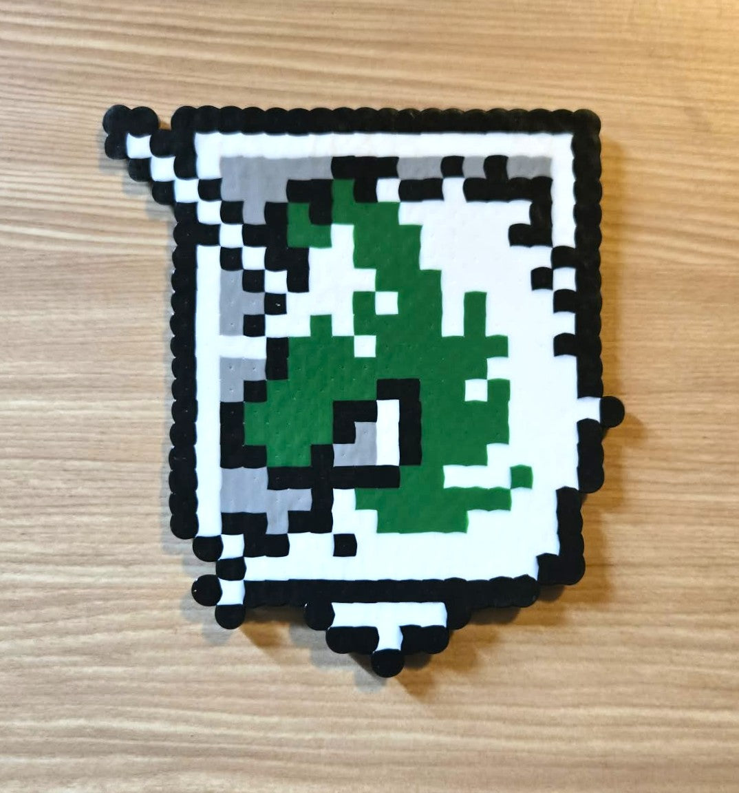 Attack on Titan Crest Perler Sprites
