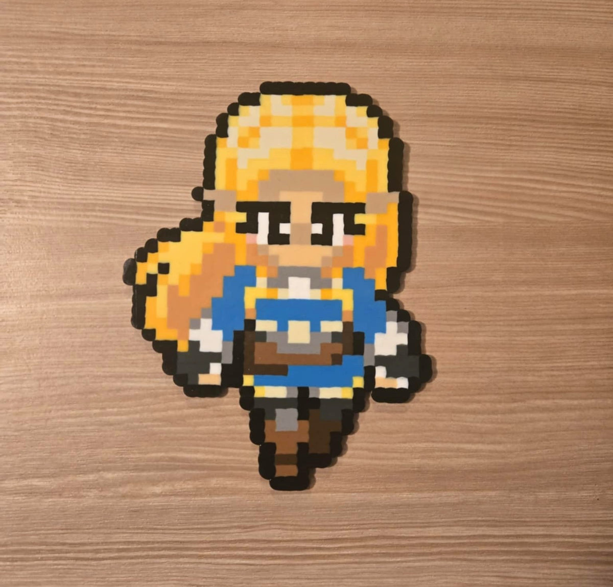 BOTW Link and Zelda Perler Sprites