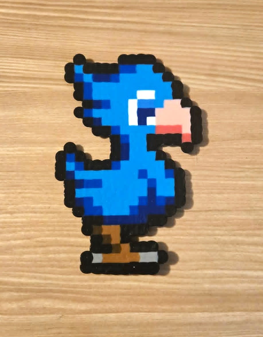 Chocobo Perler Bead Sprites