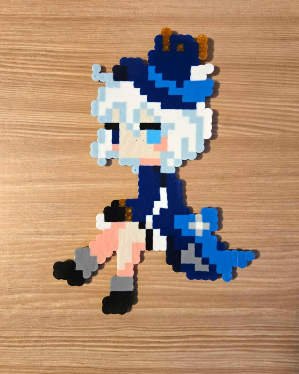 Genshin Archons Perler Sprites