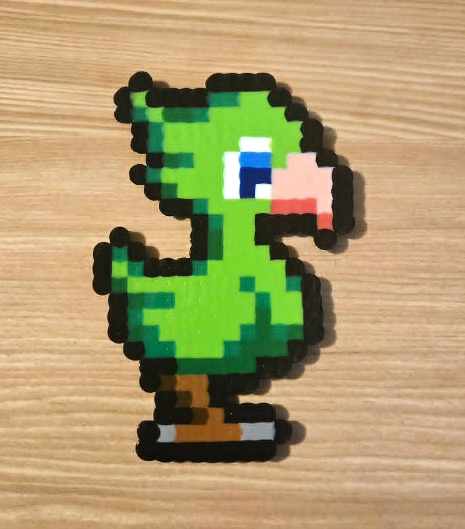 Chocobo Perler Bead Sprites