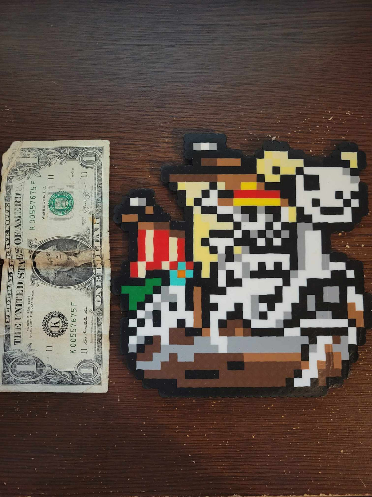 The Going Merry Perler Sprite