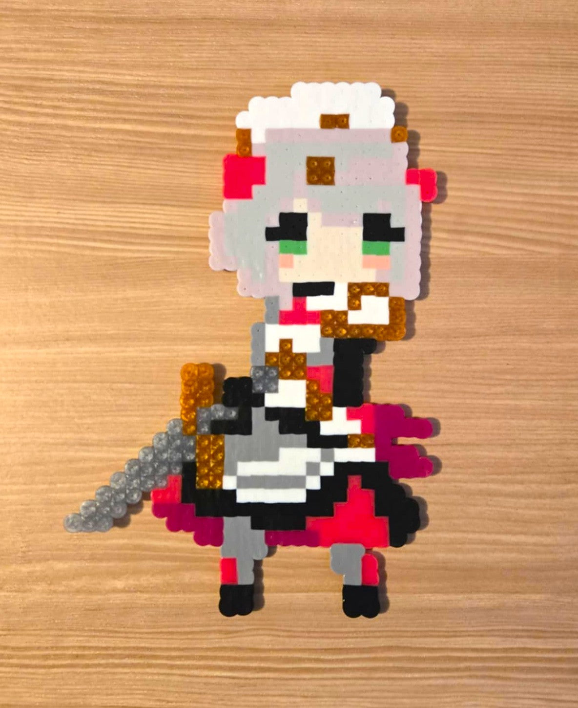 Genshin Mondstadt Perler Sprites