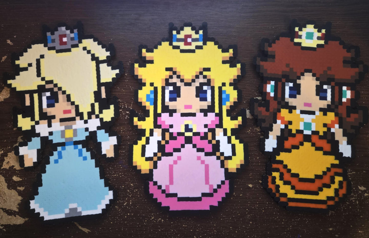 Sprites of the Mario Princesses