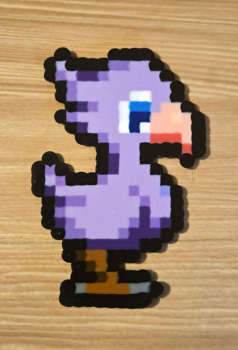 Chocobo Perler Bead Sprites