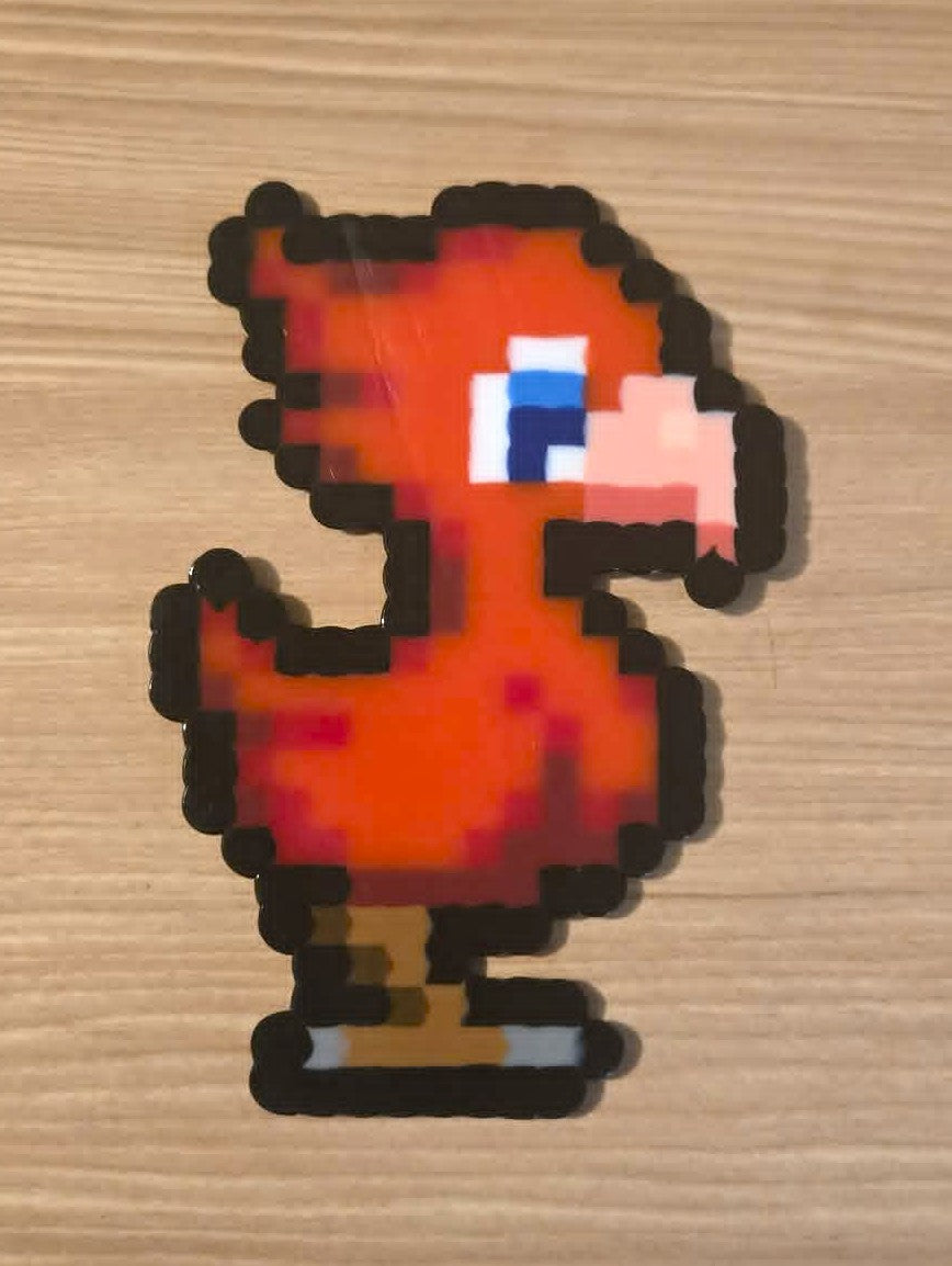Chocobo Perler Bead Sprites