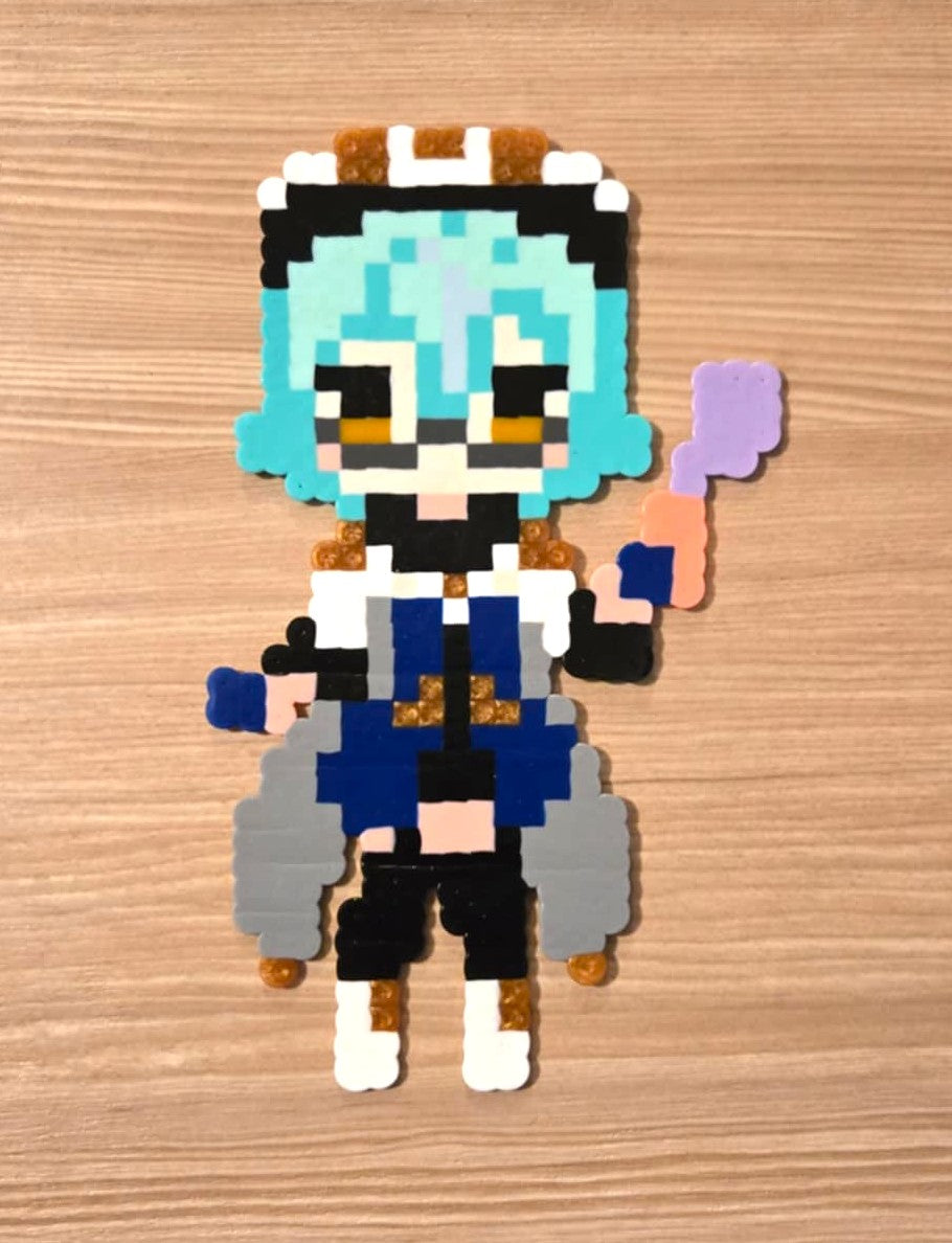 Genshin Mondstadt Perler Sprites