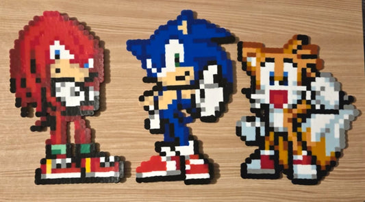 Sonic Perler Sprites