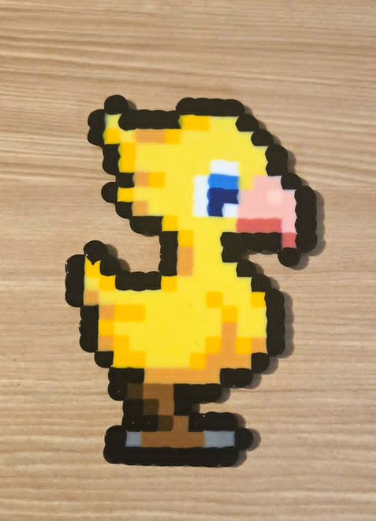 Chocobo Perler Bead Sprites