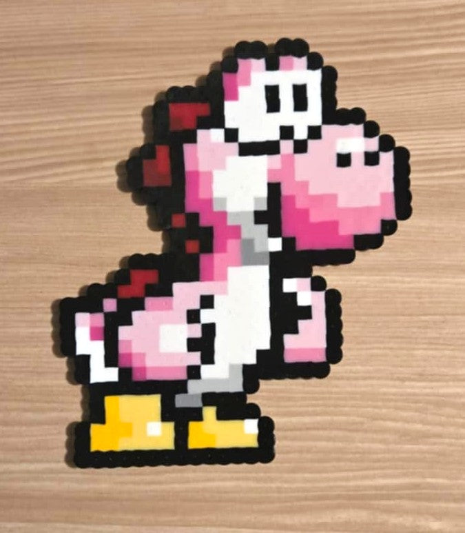 Yoshi Perler Sprites