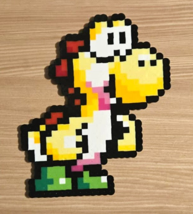 Yoshi Perler Sprites