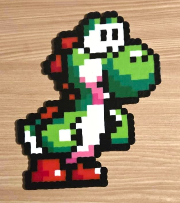 Yoshi Perler Sprites